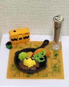リーメント　チャーリーブラウンのハンバーグプレート