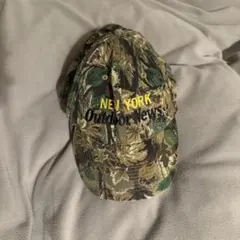 リアルツリー　カモフラージュ　キャップ　メンズ　ロゴ　newyork