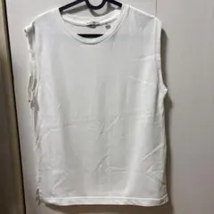 niko and... ノースリーブ白Tシャツ　L