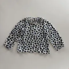 プチバトー カットソー トップス 18m/81cm フリル