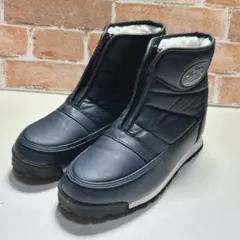 【Mountain NORDIC】 スノーブーツ(L)青系 裏ボア