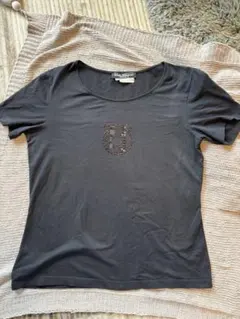 Salvatore Ferragamo ガンチーニ Tシャツ 黒のサムネイル
