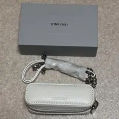 ★tomford★最新チェーン付リップケース★白