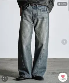 WYM LIDNM （VINTAGE WASHED CURVED DENIM）のサムネイル
