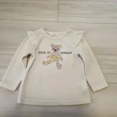 SENSE OF WONDER 花柄ベア 長袖カットソー