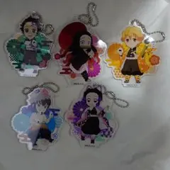 鬼滅の刃 街道歩きシリーズ アクリルキーチェーン vol.1 セミコンプ セット