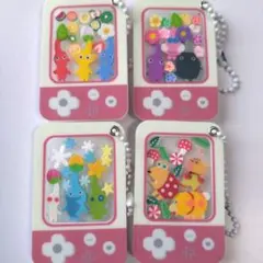 ピクミン4　消しゴム　キーホルダー4個セット