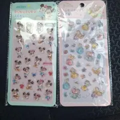 ミッキー プクプクシール 2シートセット