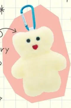 て*ぃ様 mojojojo カラビナ付きぬいぐるみポーチ