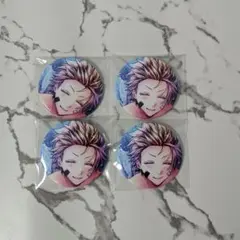 あくねこ　悪魔執事と黒い猫　 缶バッジ バトカン バト缶 ロノ 4点