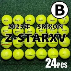 【S152】SRIXON Z-STARXV 黄 23年 ロストボール 24球 B59】 SRIXON Z-STAR 黄 2023年 ロストボール 24球 - メルカリ