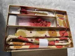 婚礼和装セット 箱セコ 和装小物セット 懐剣 着付け小物セット 花柄M12