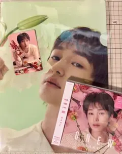 ONEW オニュ SAKU 通常版 新品未開封 限定トレカ クリアファイル付き