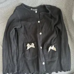 TORIDORY 黒 カーディガン 120