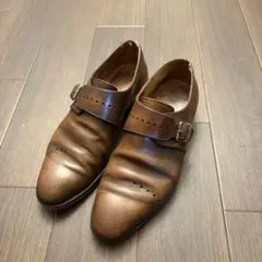 メンテ済/ソール新品/Church's ダブルモンク LEDSTONE 75F - メルカリ