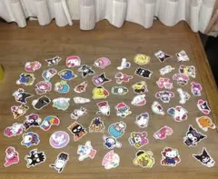 クロミちゃん　マイメロ　ステッカー　シール　防水　pet 素材　タキシードサム