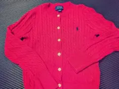 Polo Ralph Lauren レッド カーディガン 6サイズ