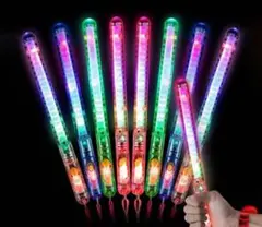 LEDカラフルスティック 21cm 37本セット
