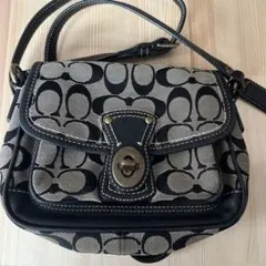 Coach ショルダーバッグ ベージュ/ブラック