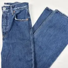 b1509【MOUSSY】HW 90S DAMAGED STRAIGHT 24