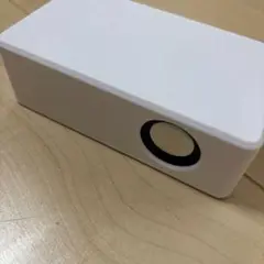 ホワイト長方形スピーカー