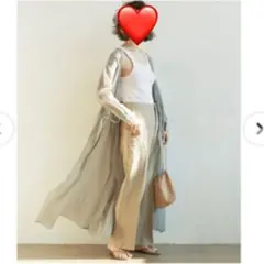 新品未使用　ガリャルダガランテ　ロングワンピース　カシュクールワンピース　羽織り