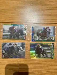 1枚サイン付き】サラブレッドホースコレクション 競馬カード 3枚セット