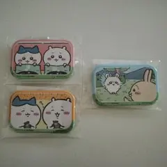 3個セット ちいかわ 豪華版2&3 HMV＆楽天＆ジョーシン 特典長方形缶バッジ