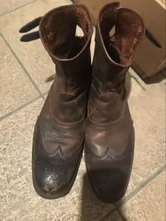 00s alfredoBANNISTERミックスレザー ギミックジョッパーブーツ 00s alfredoBANNISTERミックスレザー ギミックジョッパーブーツ - メルカリ