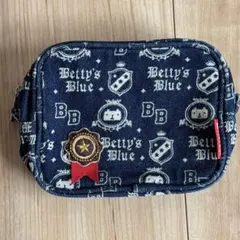 【希少・激レア・平成】Betty's Blue デニムポーチのサムネイル