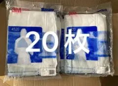 3M 作業用スーツ 保護カバーオール　4520 XL 20セット　防護服のサムネイル