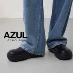 AZUL BY MOUSSY プラットフォームフェイクレザーサボ 22.5㎝