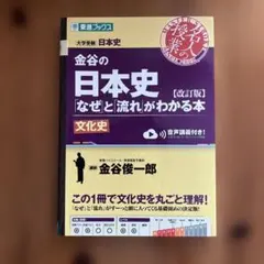 金谷の日本史「なぜ」と「流れ」がわかる本 文化史