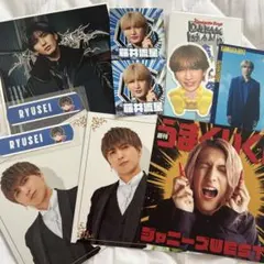 藤井流星　シール　ステッカー　絆創膏　ドリアイ　ビリケン