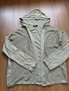 美品　COMME CA ISM フード付カーディガン　9号