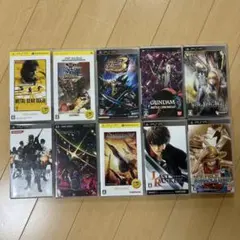 PSPソフト10本セット 最後の約束の物語 / ラストランカー / モンハン 他