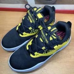 DC SHOES MEN'S KALIS S TX SE ブラック×イエロー美品