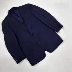 LANVIN ランバン ウール テーラードジャケット スーツ 上着 ネイビー