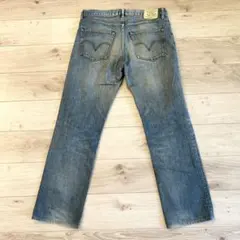 Levi's 502 ダメージ　ストレートデニム W36 フェード　Y2K