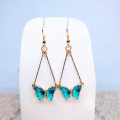 ✤✤　ゆらゆら　Papillonピアス　No.8　✤✤