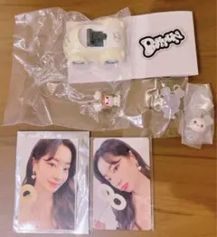 TWICE ダヒョンセット ピンバッチ めじるしアクセサリー トレカ