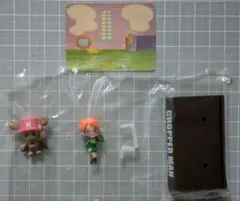 ONE PIECE ワンピース トニートニー・チョッパー ナミ フィギュア 食玩のサムネイル