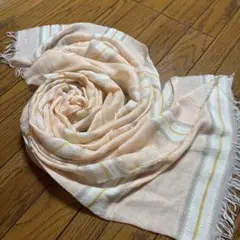 自由区ストール ピンク