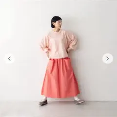 itofukuoka ギャザースリーブプルオーバー ピンク - メルカリ