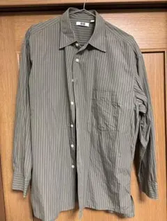 UNIQLO U オーバーサイズストライプシャツ　2023