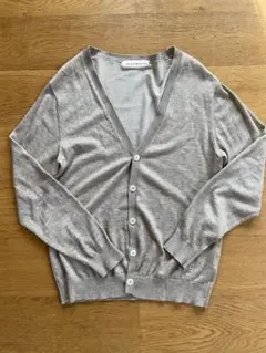 PRISTINE gents ヤクVネックカーディガン プリスティン メンズ