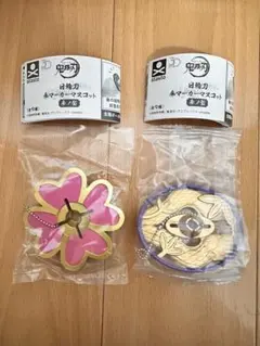 鬼滅の刃　日輪刀傘マーカーマスコット　 参ノ型　甘露寺蜜璃　伊黒小芭内