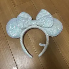 東京ディズニーリゾート カチューシャ スパンコール ホワイト