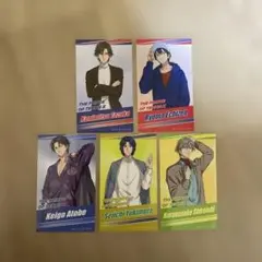【全5種コンプリートセット】ローソン 新テニスの王子様 オリジナルステッカー