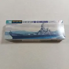 タミヤ　1/700　ウォーターライン　アメリカ海軍　戦艦　ミズーリ